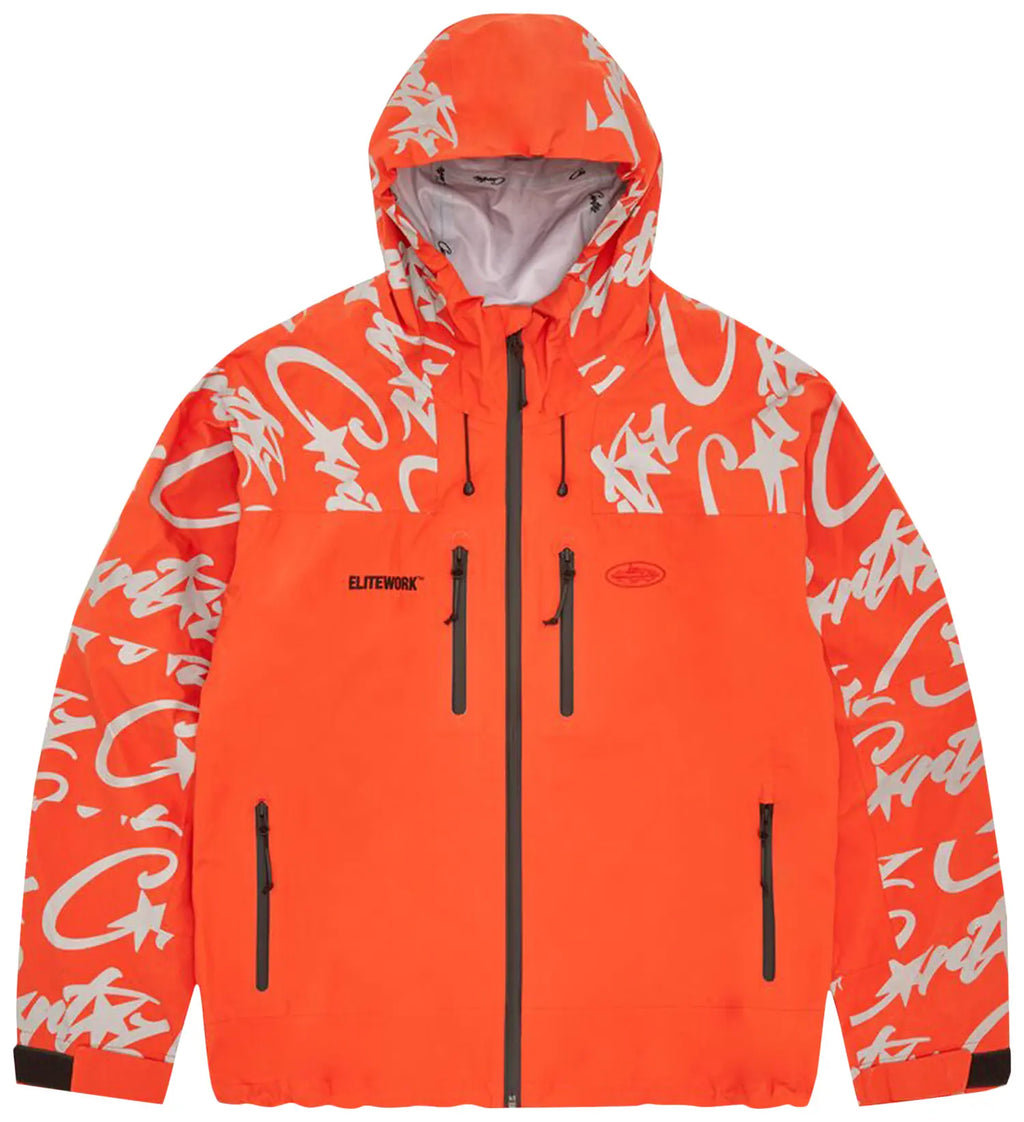 CORTEIZ ELITEWORK™ WATERPROOF SHELL JACKET [ORANGE]