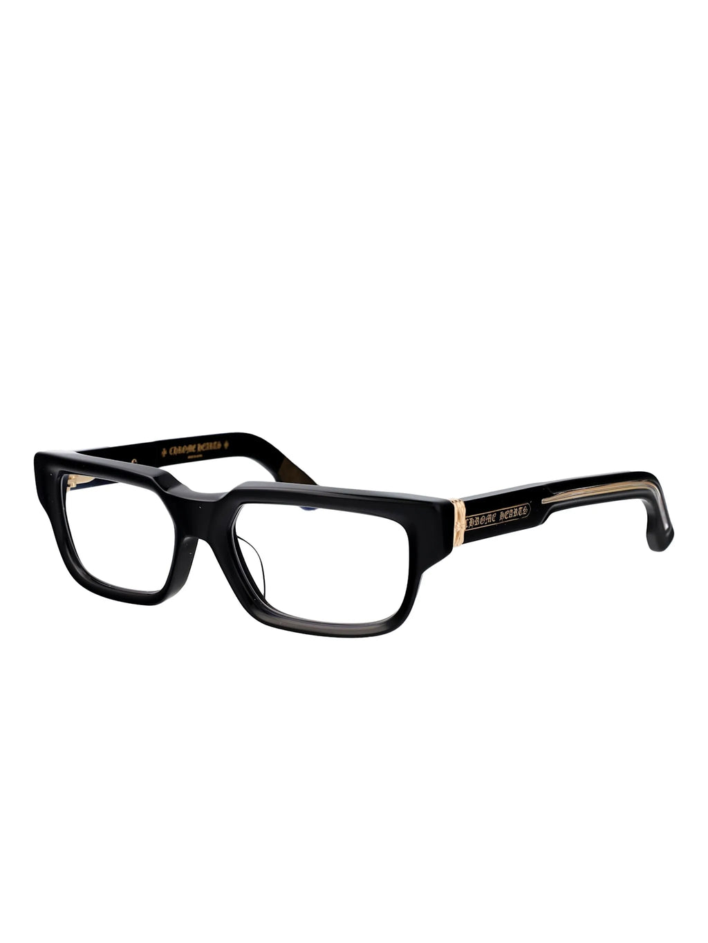CHROME HEARTS GLASSES WITH CROSS DETAIL