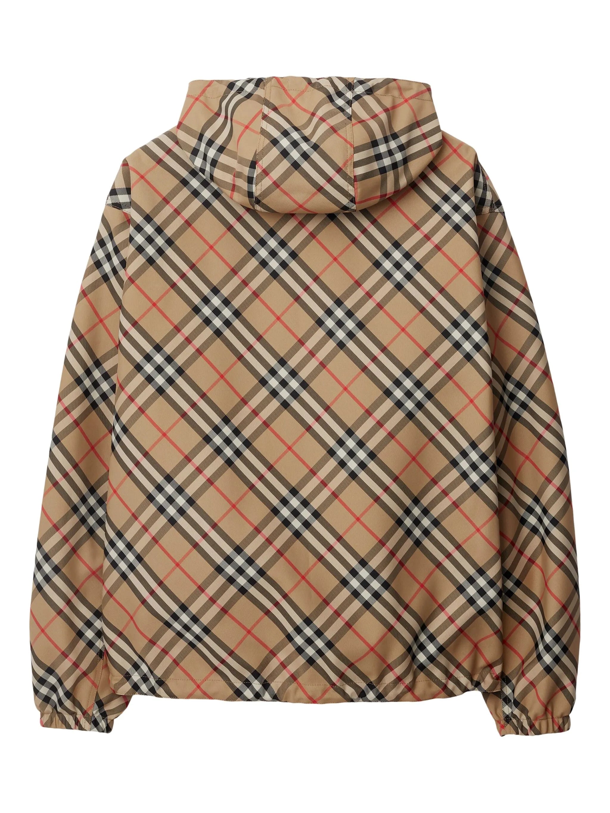 BURBERRY REVERSIBLE HOODED JACKET WITH VINTAGE CHECK