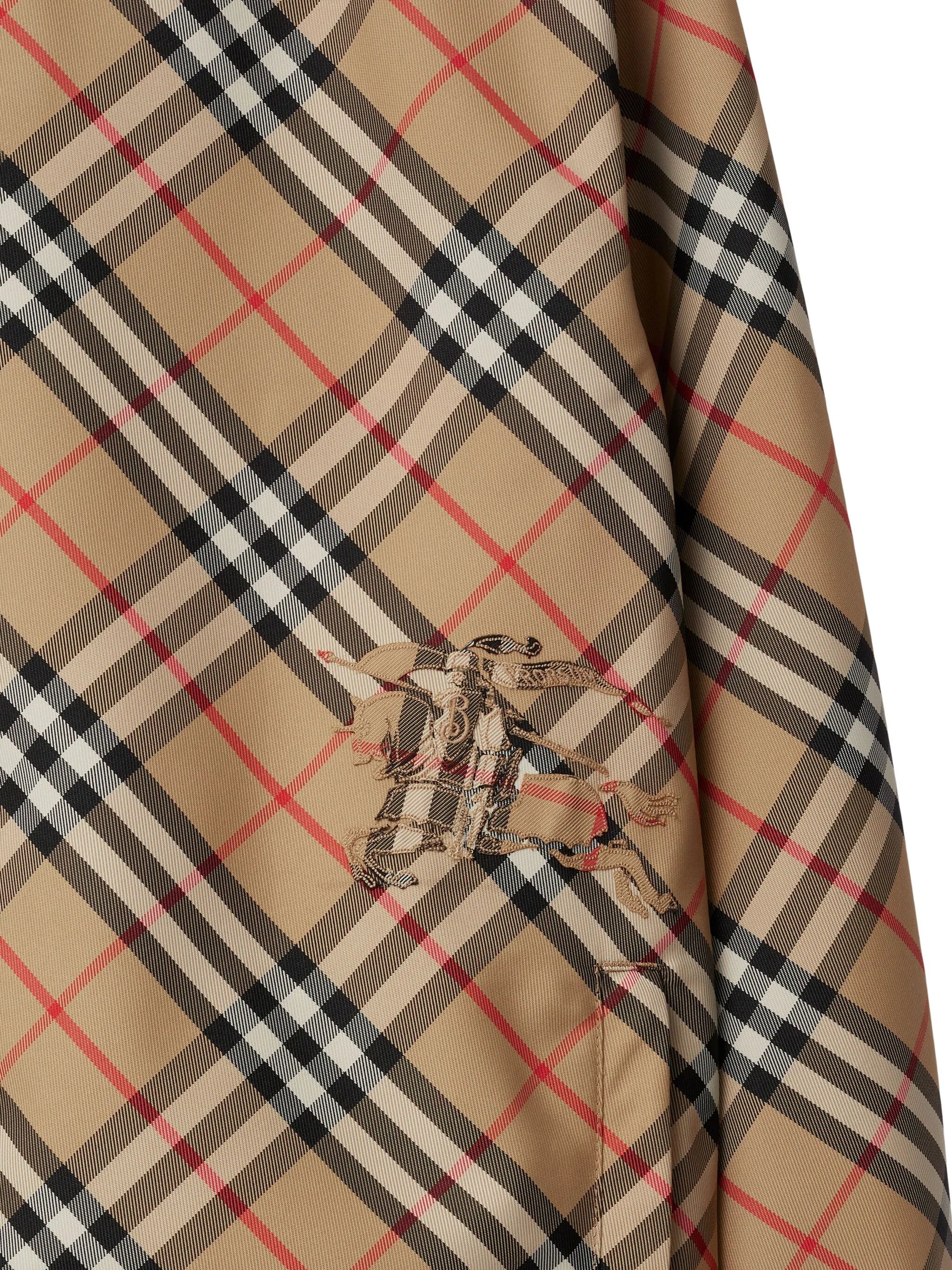 BURBERRY REVERSIBLE HOODED JACKET WITH VINTAGE CHECK
