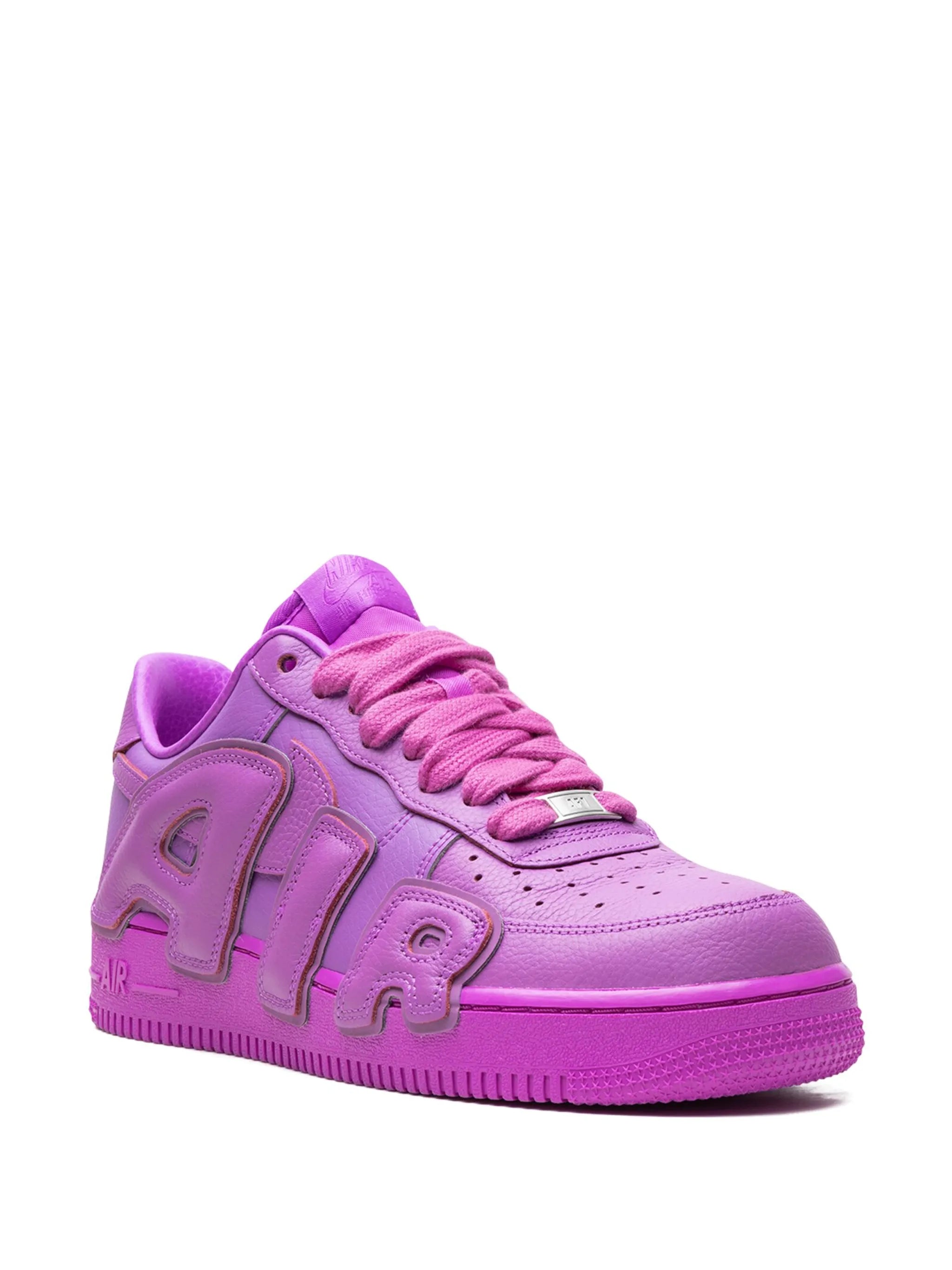 NIKE X CACTUS PLANT FLEA MARKET AIR FORCE 1 LOW FUCHSIA SNEAKERS