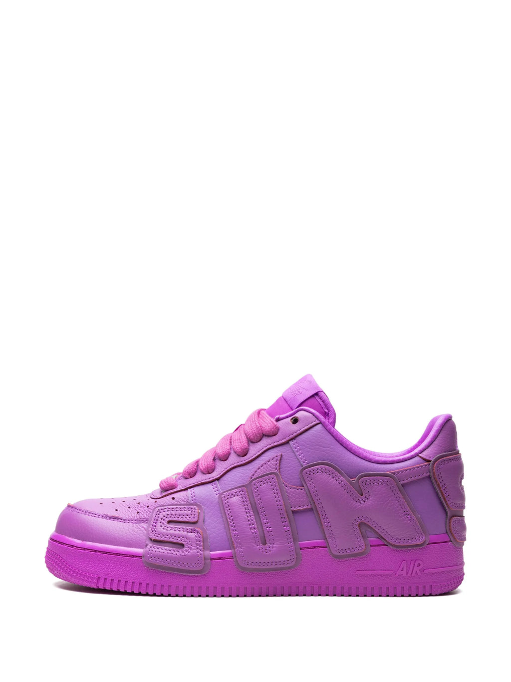 NIKE X CACTUS PLANT FLEA MARKET AIR FORCE 1 LOW FUCHSIA SNEAKERS