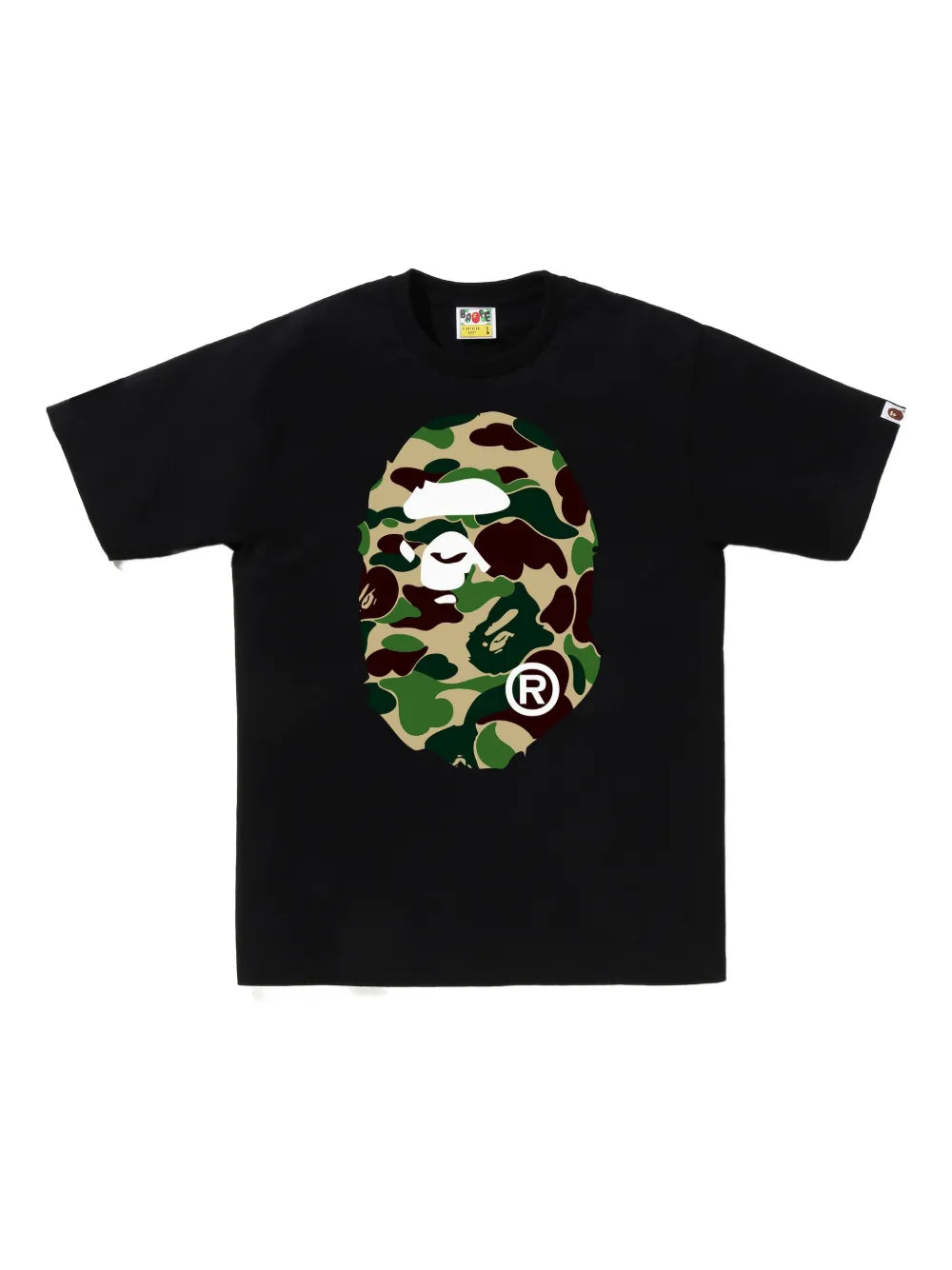 A BATHING APE® T-SHIRT WITH CAMOUFLAGE PRINT