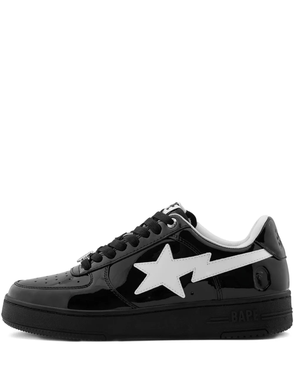 A BATHING APE® SNEAKERS WITH LOGO PATCH