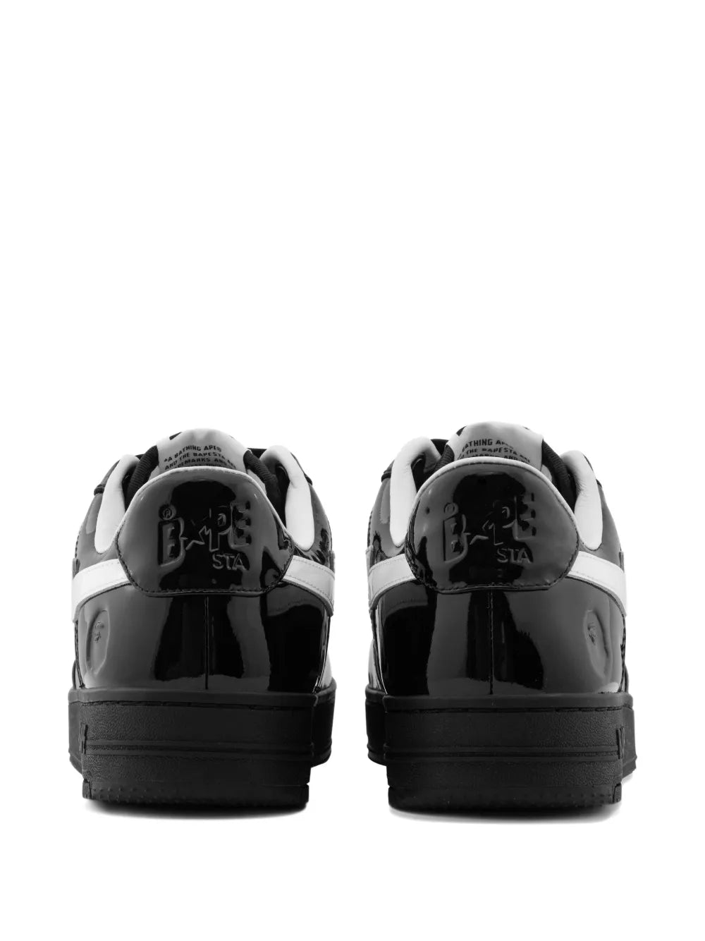 A BATHING APE® SNEAKERS WITH LOGO PATCH