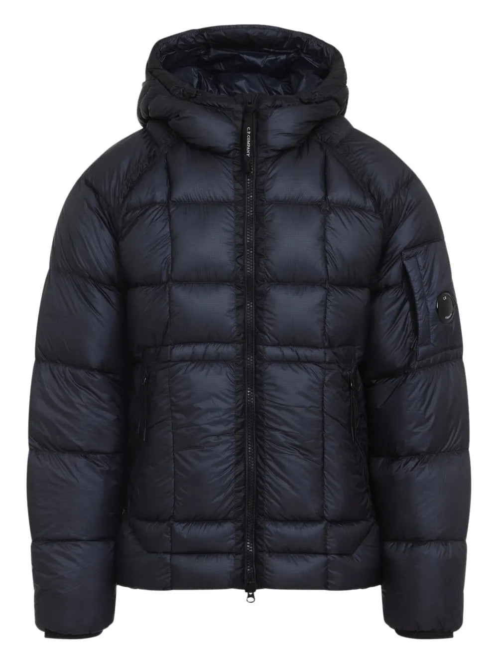 C.P. COMPANY D.D. SHELL HOODED-PADDED JACKET