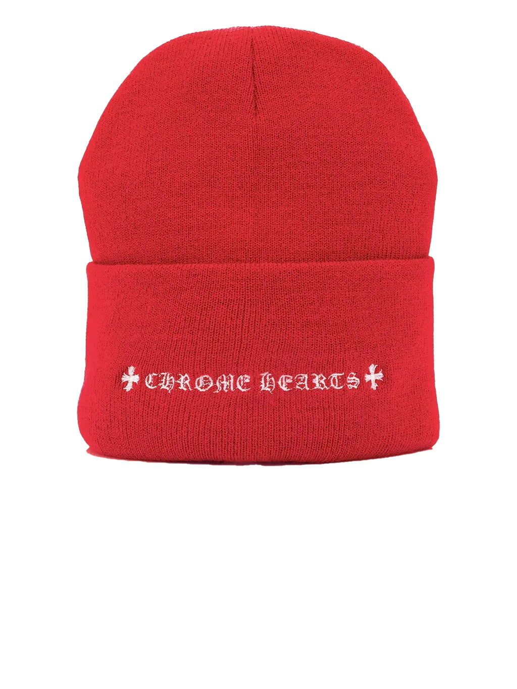 Chrome Hearts Gerippte Beanie
