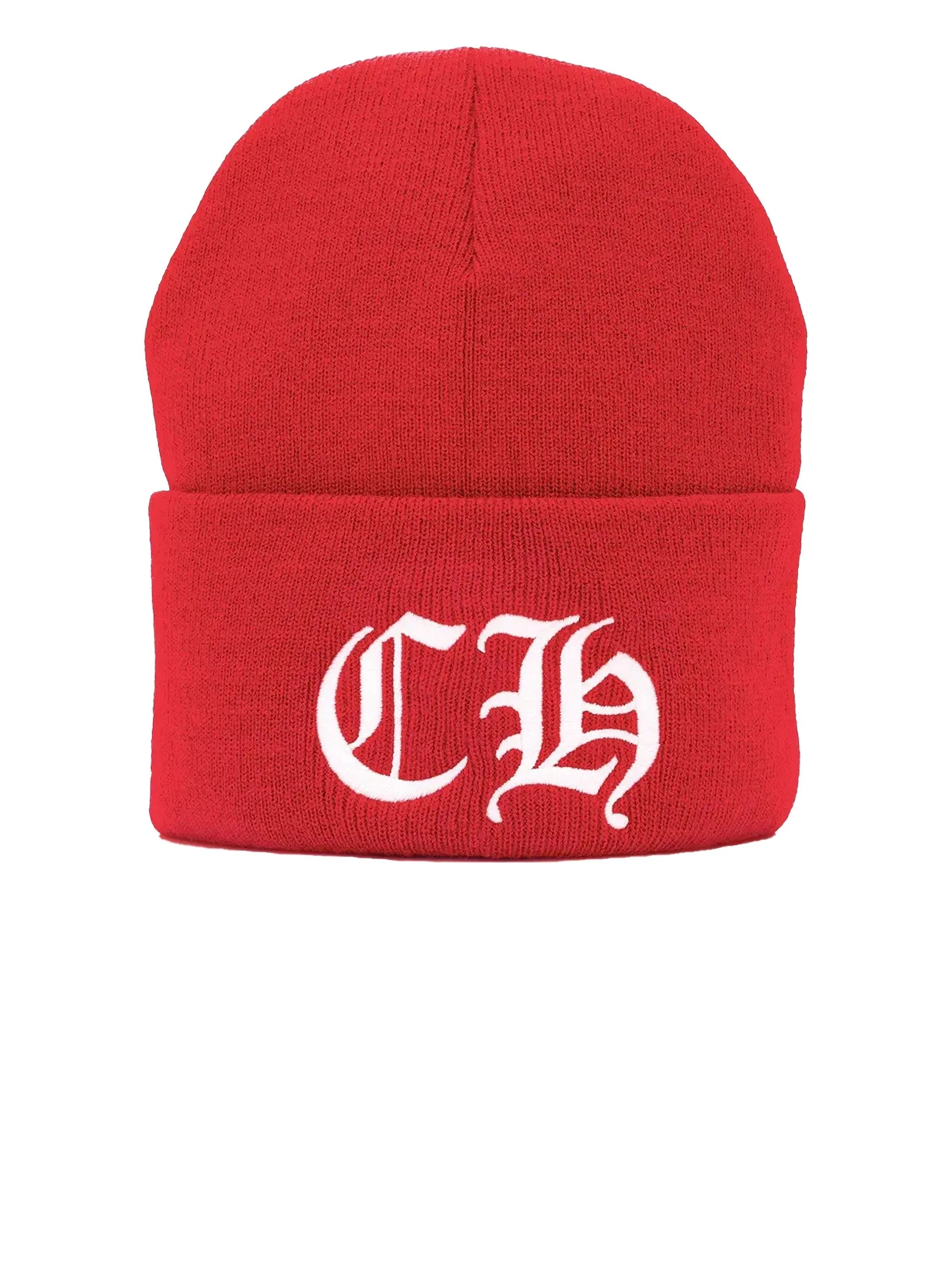 Chrome Hearts Gerippte Beanie