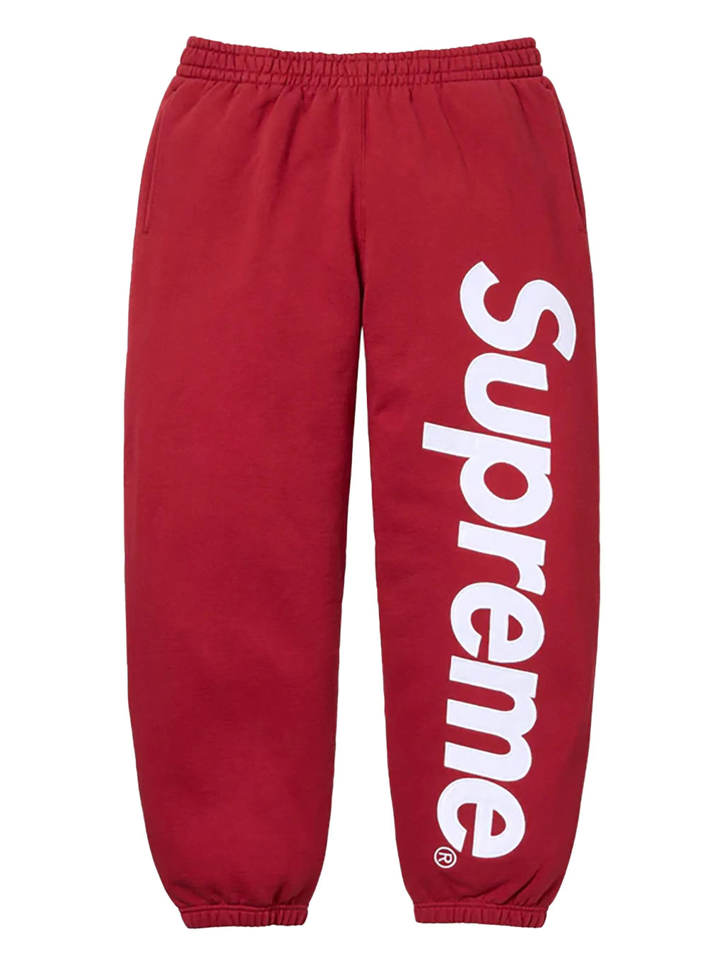 SUPREME JOGGERS WITH LOGO APPLICATION