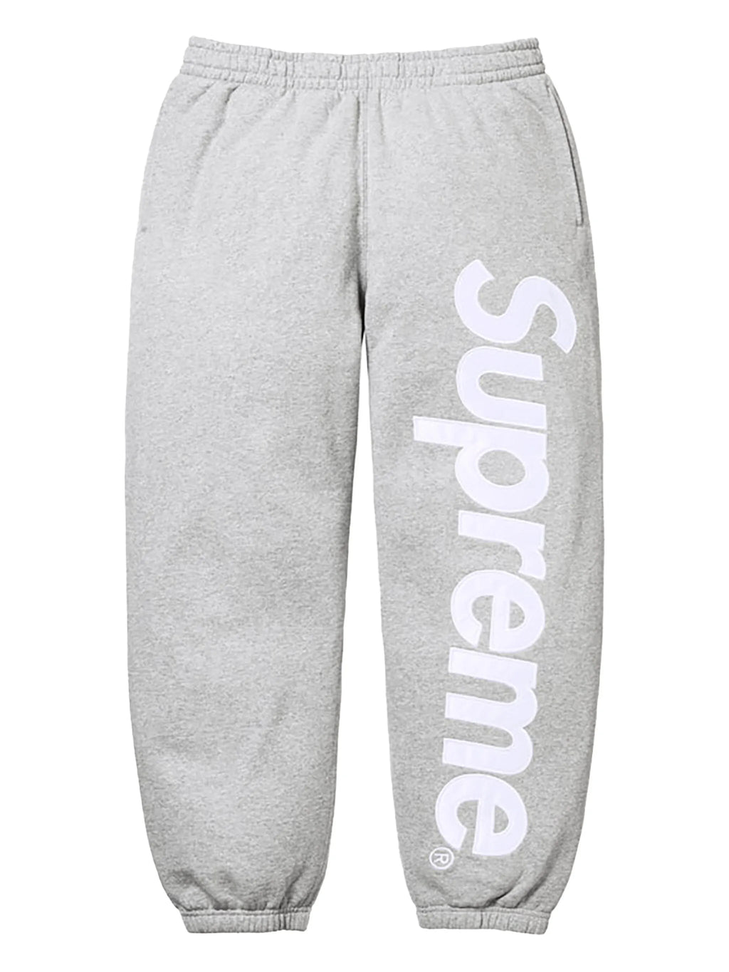 SUPREME JOGGERS WITH LOGO APPLICATION