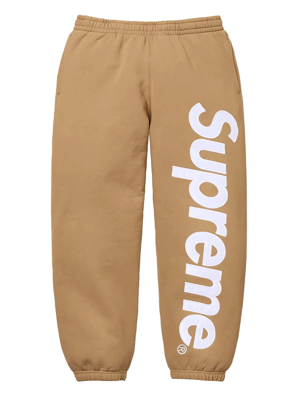 SUPREME JOGGERS WITH LOGO APPLICATION
