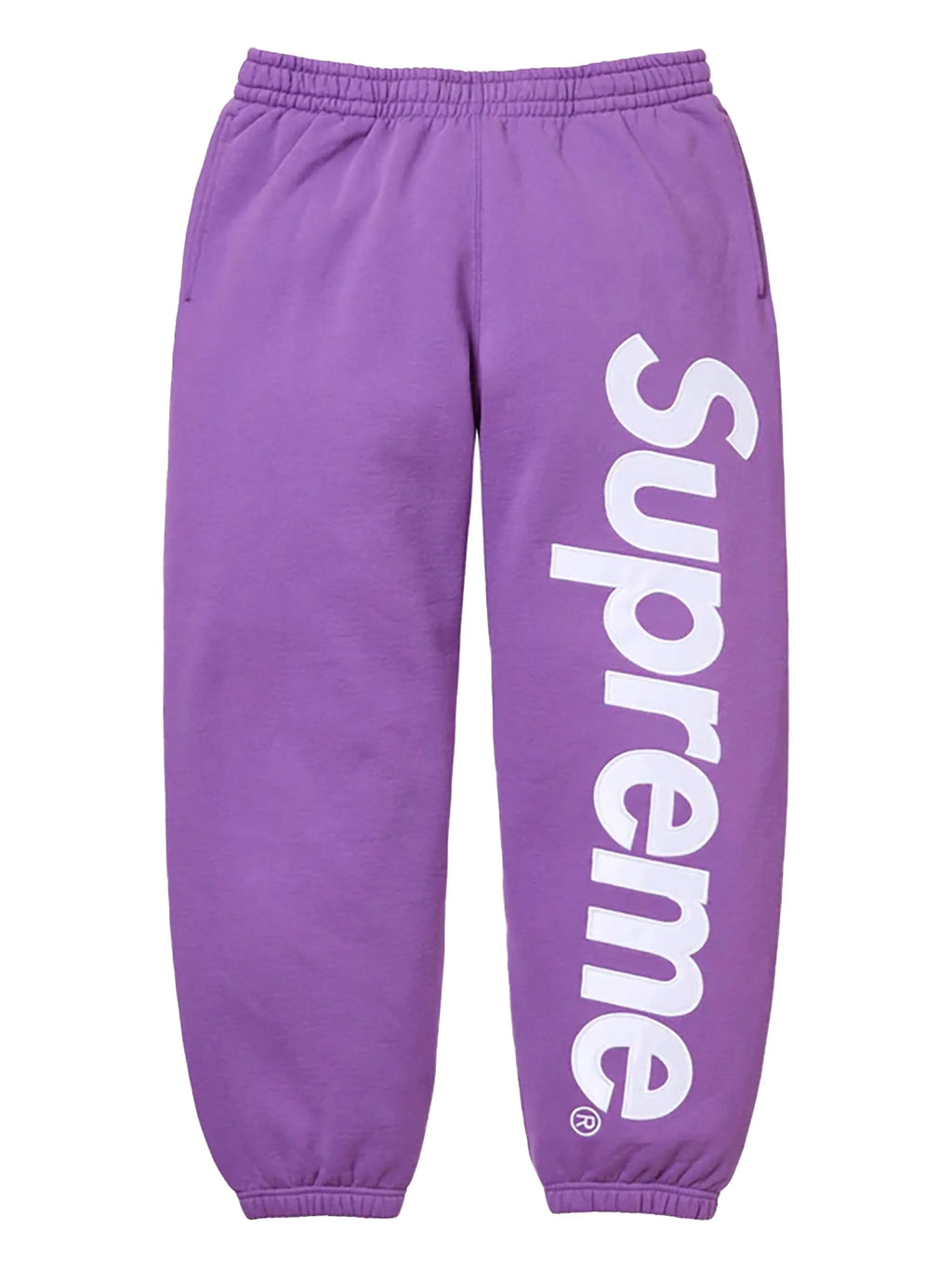 SUPREME JOGGERS WITH LOGO APPLICATION
