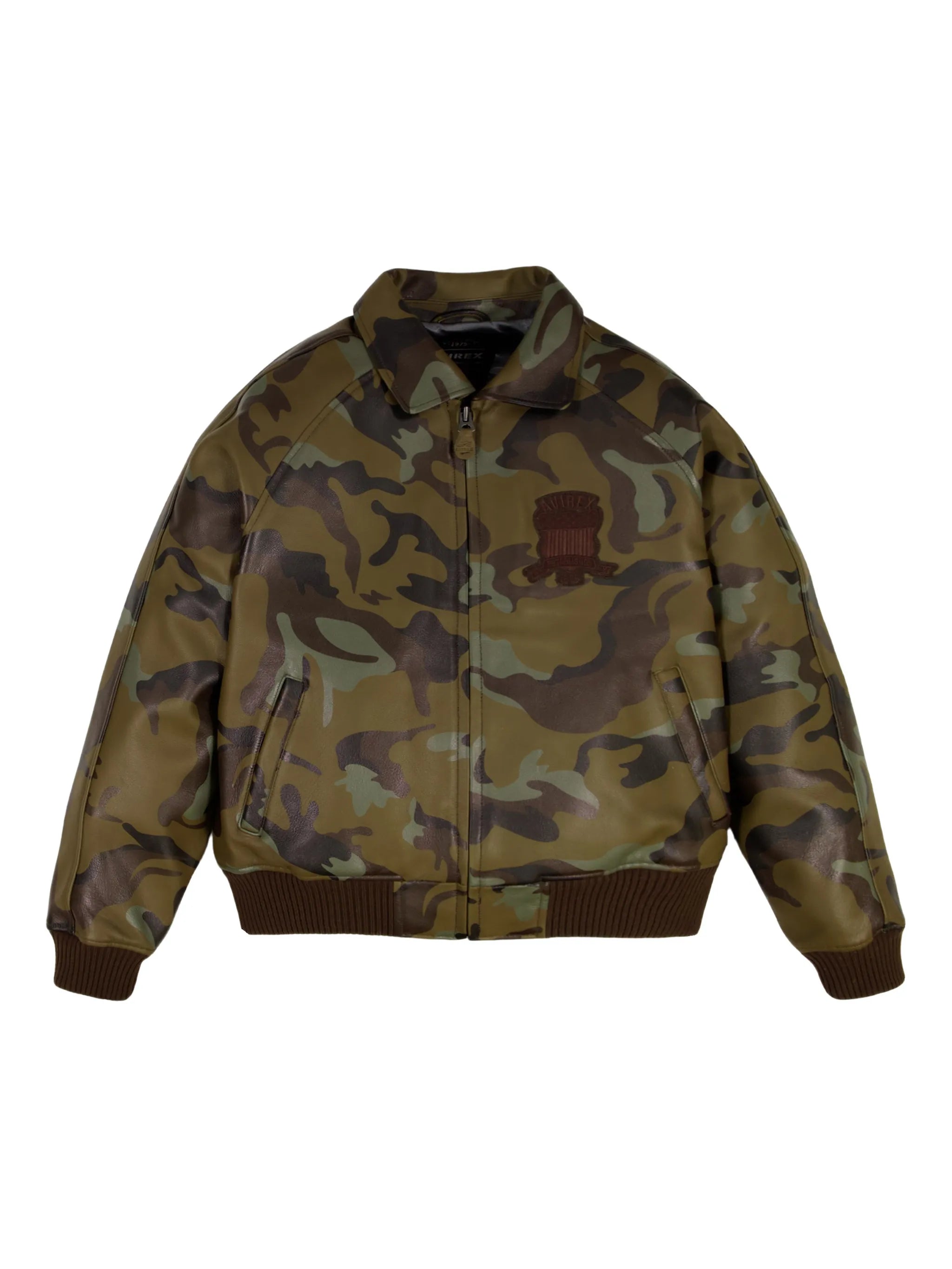 AVIREX RIPPED JACKET CAMO