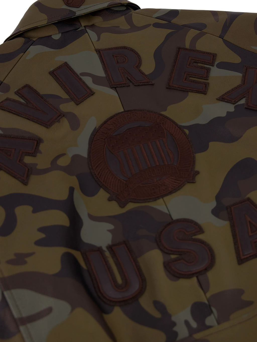 AVIREX RIPPED JACKET CAMO