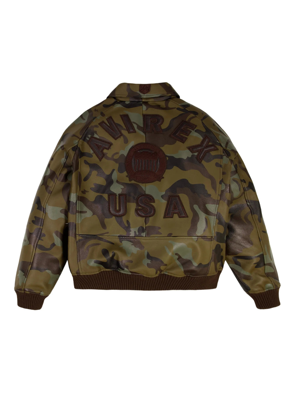 AVIREX RIPPED JACKET CAMO