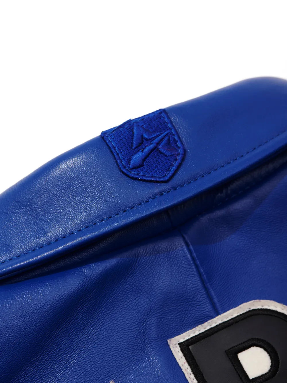AVIREX RIPPED JACKET BLUE