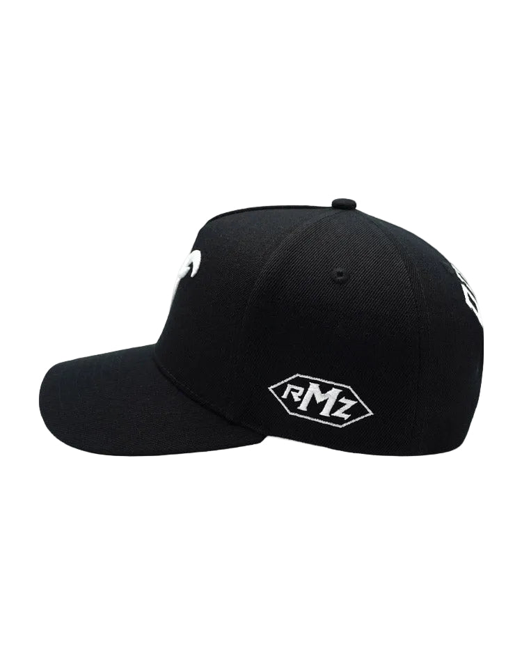 RUMORZ A CLASSIC UPSIDE DOWN RMZ CAP BLACK