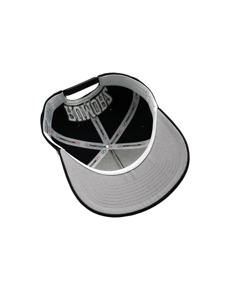 RUMORZ A CLASSIC UPSIDE DOWN RMZ CAP BLACK