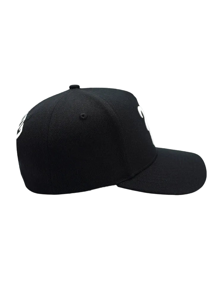 RUMORZ A CLASSIC UPSIDE DOWN RMZ CAP BLACK