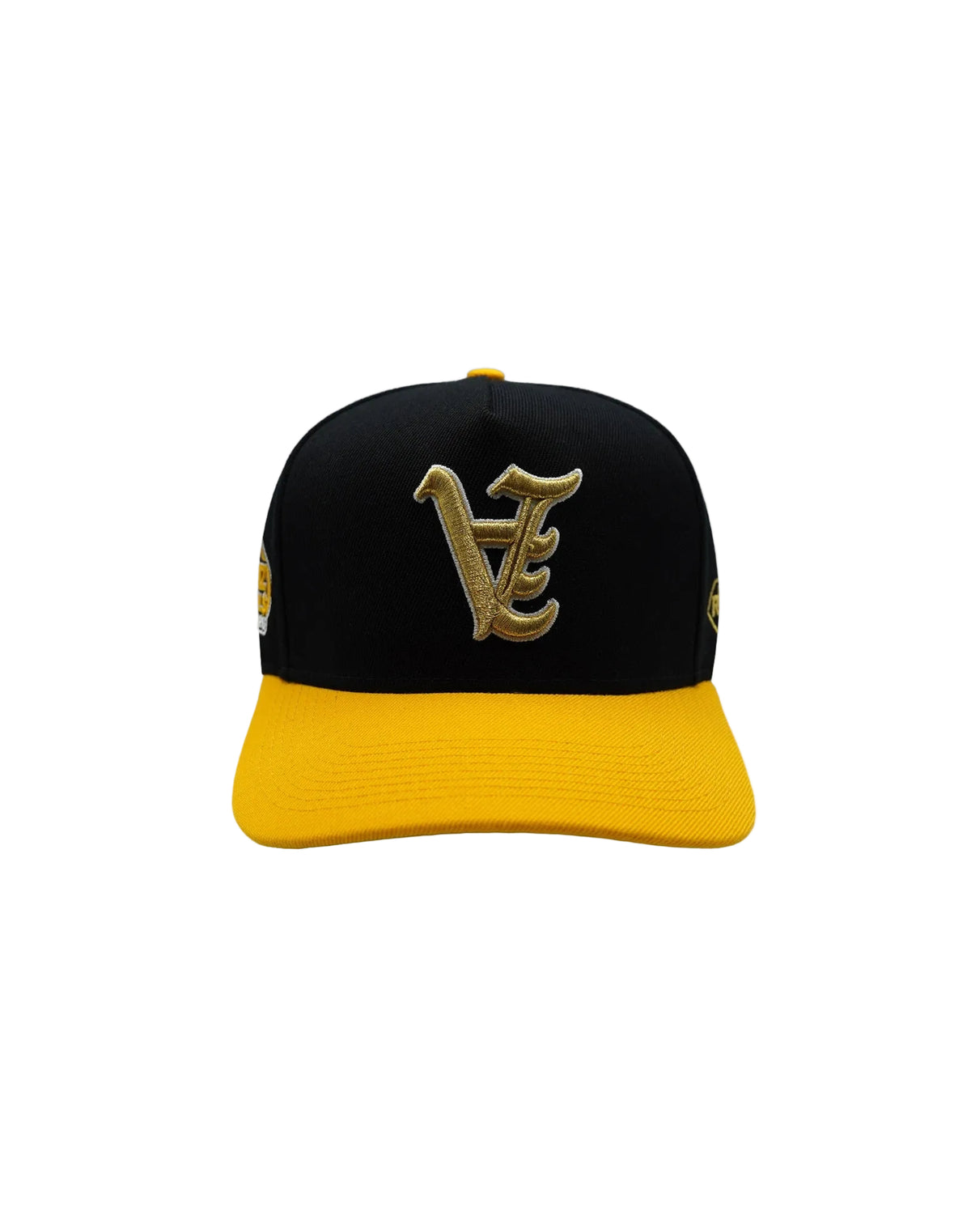 A OG UPSIDE DOWN RMZ CAP BLACK YELLOW-GOLD
