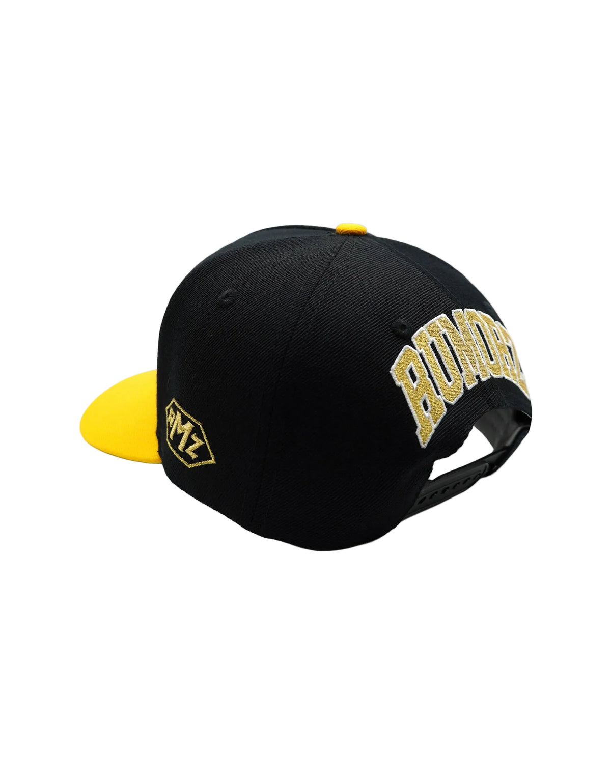 A OG UPSIDE DOWN RMZ CAP BLACK YELLOW-GOLD