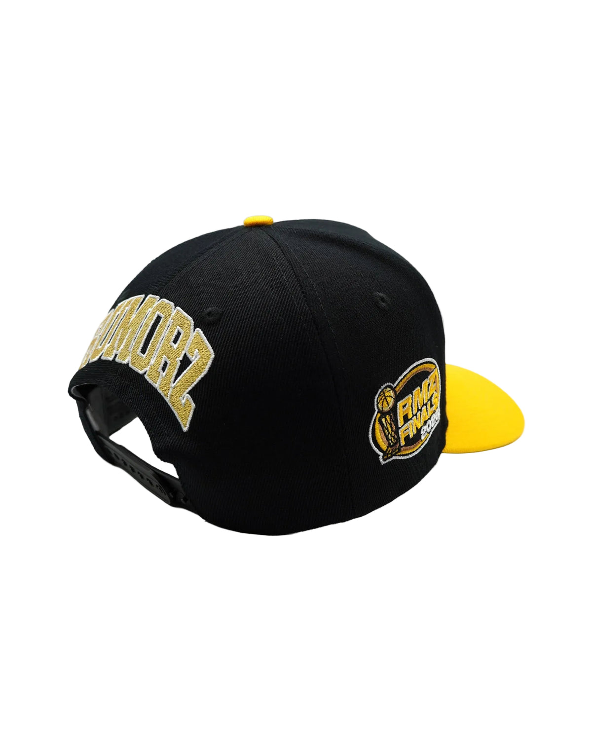 A OG UPSIDE DOWN RMZ CAP BLACK YELLOW-GOLD