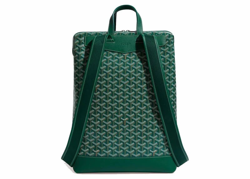 GOYARD CISALPIN BACKPACK GREEN