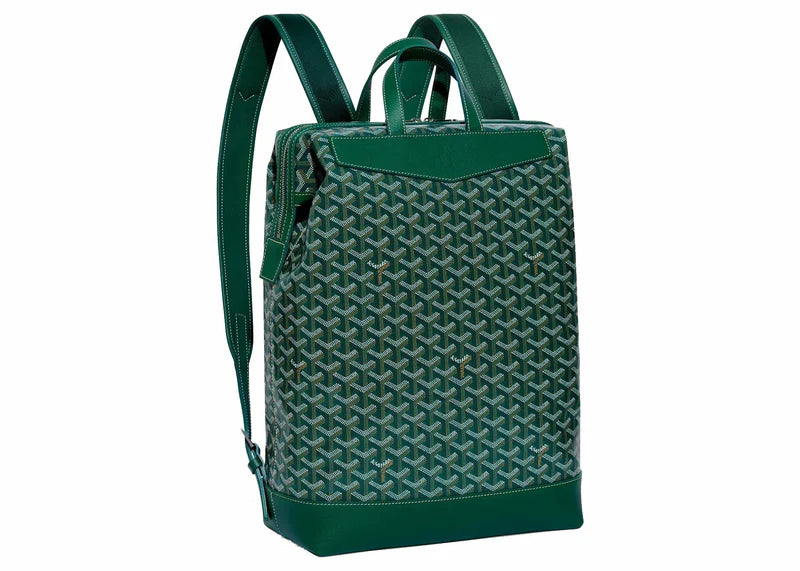 GOYARD CISALPIN BACKPACK GREEN