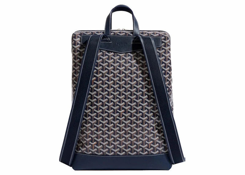 GOYARD CISALPIN BACKPACK NAVY BLUE