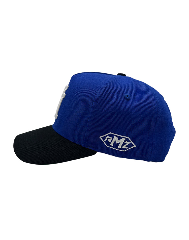 RUMORZ LA CLASSIC UPSIDE DOWN RMZ CAP BLUE BLACK