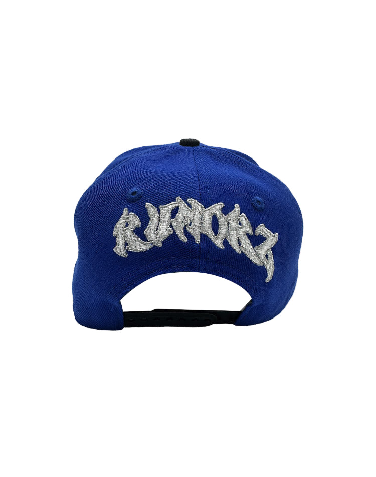 RUMORZ LA CLASSIC UPSIDE DOWN RMZ CAP BLUE BLACK