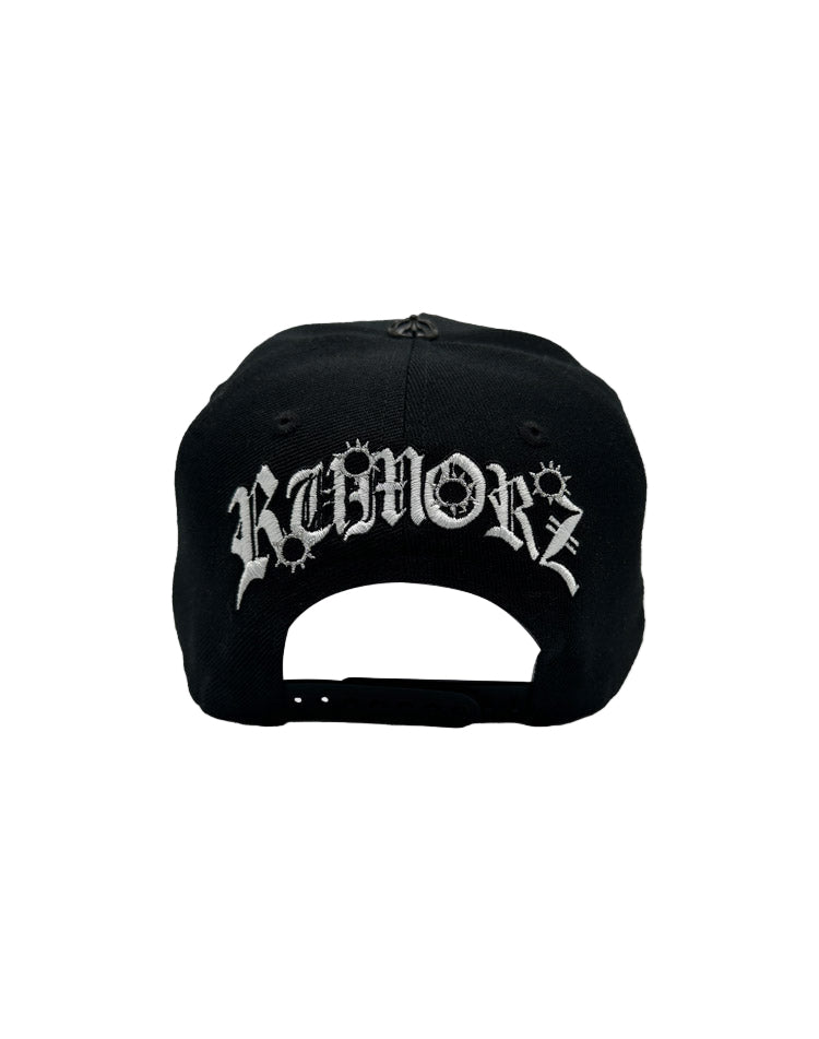RUMORZ LA BULLETPROOF UPSIDE DOWN RMZ CAP BLACK