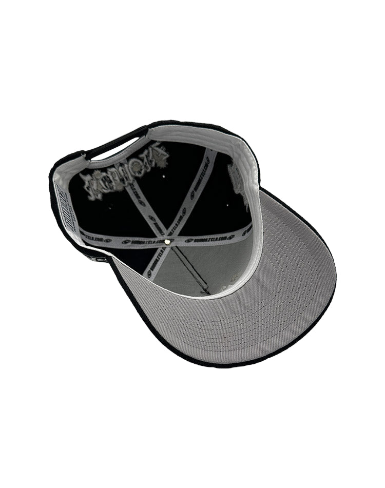 RUMORZ LA BULLETPROOF UPSIDE DOWN RMZ CAP BLACK
