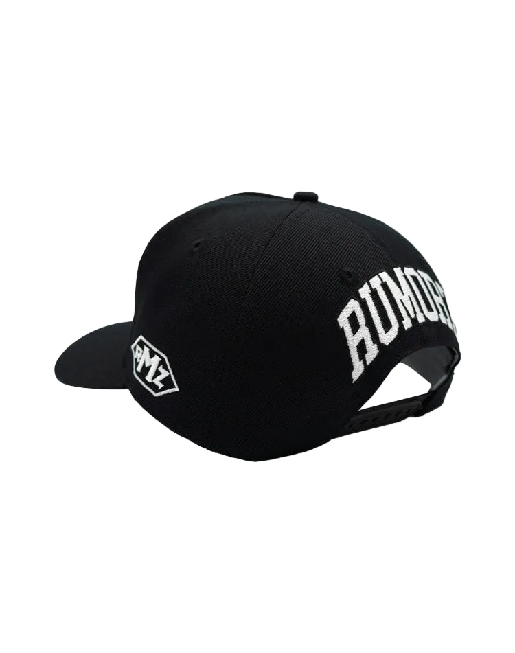 RUMORZ A CLASSIC UPSIDE DOWN RMZ CAP BLACK