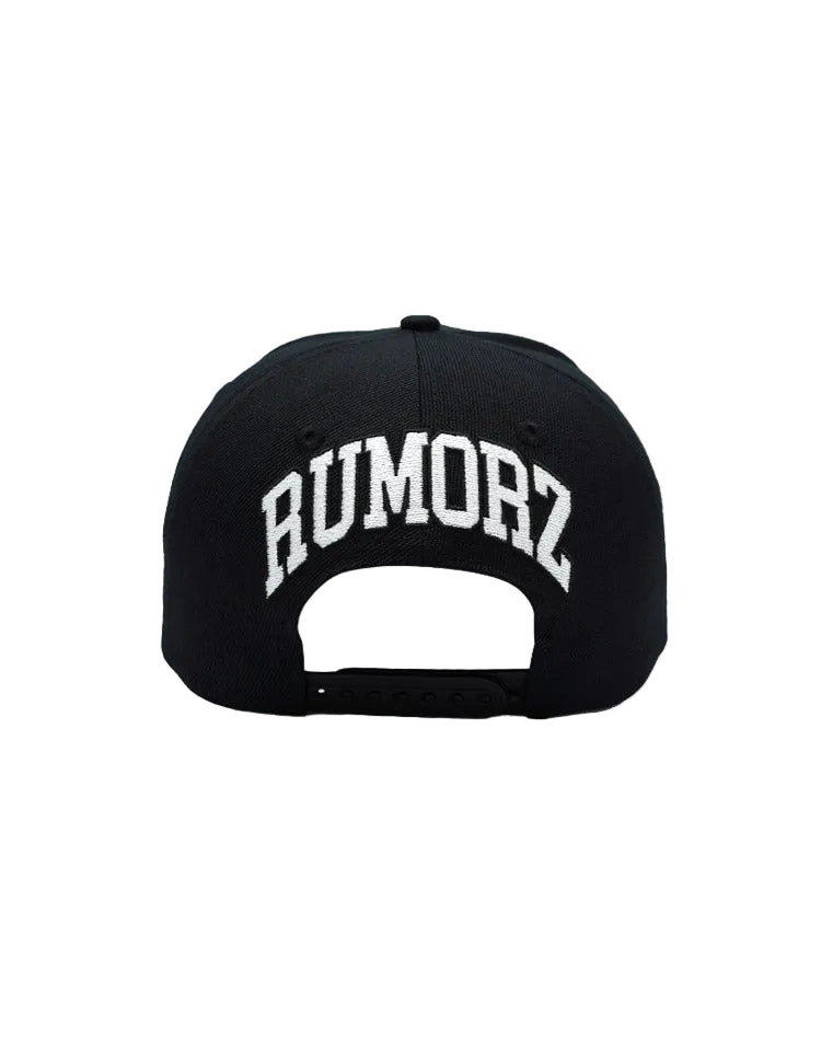 RUMORZ A CLASSIC UPSIDE DOWN RMZ CAP BLACK