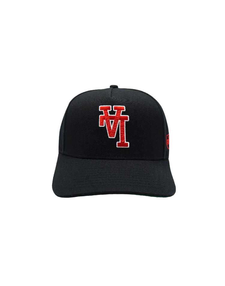 RUMORZ LA CLASSIC UPSIDE DOWN RMZ CAP BLACK-RED