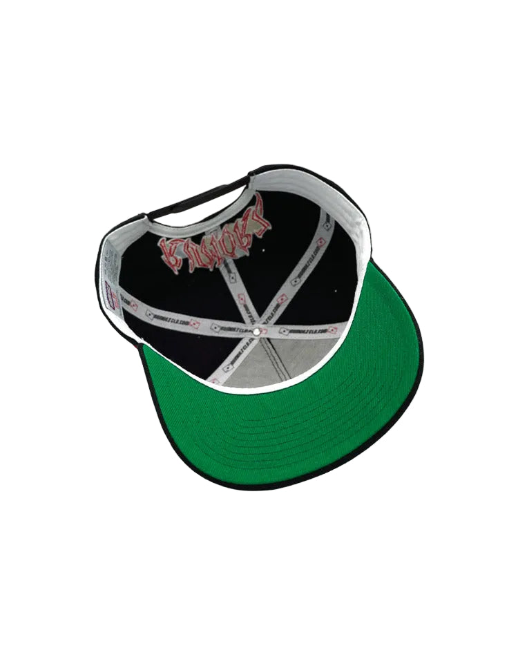 RUMORZ LA CLASSIC UPSIDE DOWN RMZ CAP BLACK-RED