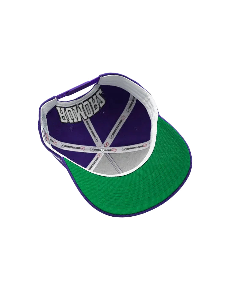 RUMORZ LA CLASSIC UPSIDE DOWN RMZ CAP PURPLE