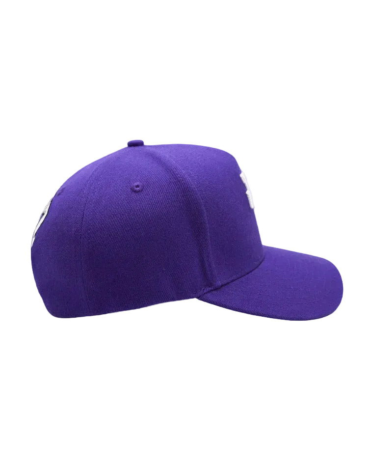 RUMORZ LA CLASSIC UPSIDE DOWN RMZ CAP PURPLE