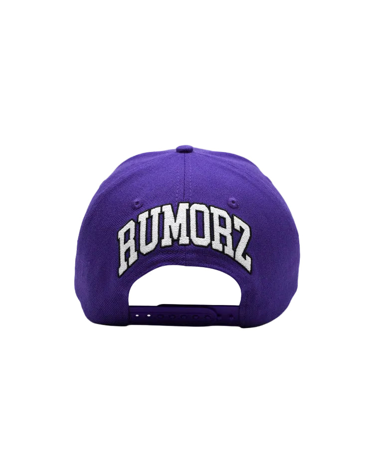 RUMORZ LA CLASSIC UPSIDE DOWN RMZ CAP PURPLE