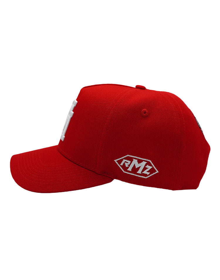 RUMORZ LA CLASSIC UPSIDE DOWN RMZ CAP RED