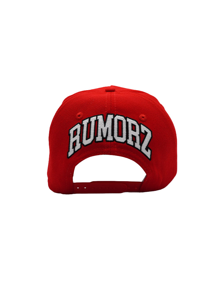 RUMORZ LA CLASSIC UPSIDE DOWN RMZ CAP RED