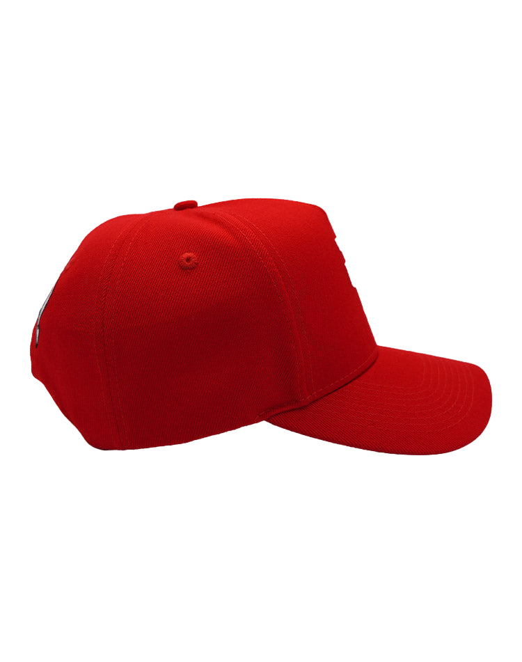 RUMORZ LA CLASSIC UPSIDE DOWN RMZ CAP RED
