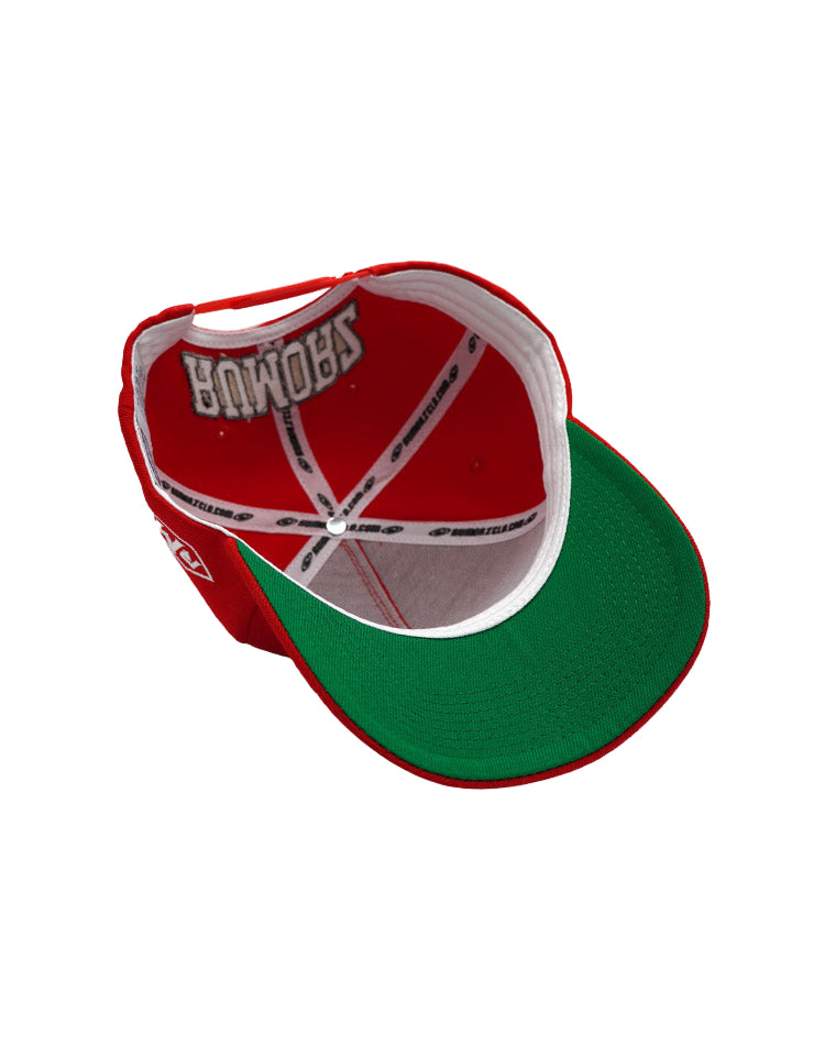 RUMORZ LA CLASSIC UPSIDE DOWN RMZ CAP RED