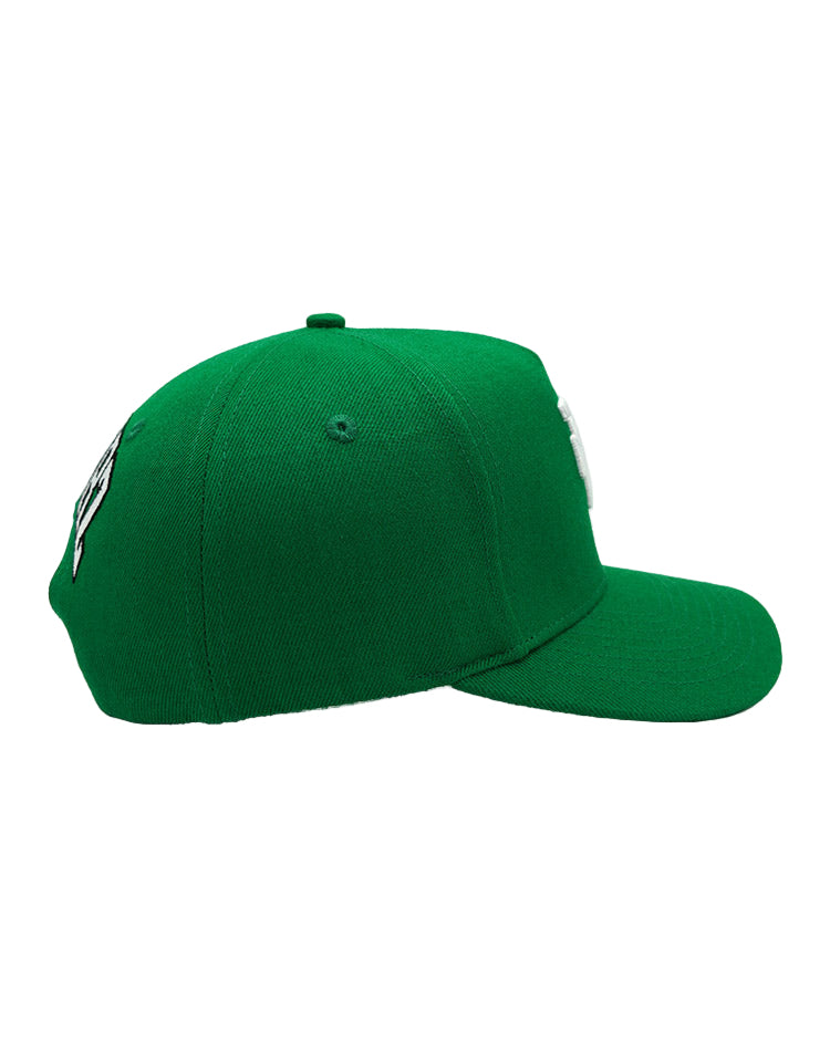 RUMORZ LA CLASSIC UPSIDE DOWN RMZ CAP GREEN