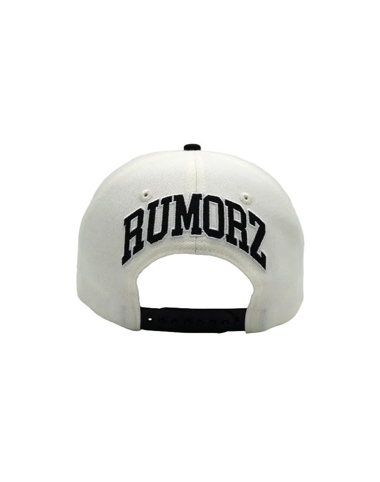 RUMORZ SQX CHROME UPSIDE DOWN RMZ CAP CREAM BLACK