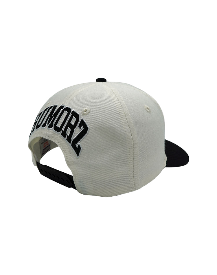 RUMORZ LA CLASSIC UPSIDE DOWN RMZ CAP CREAM BLACK