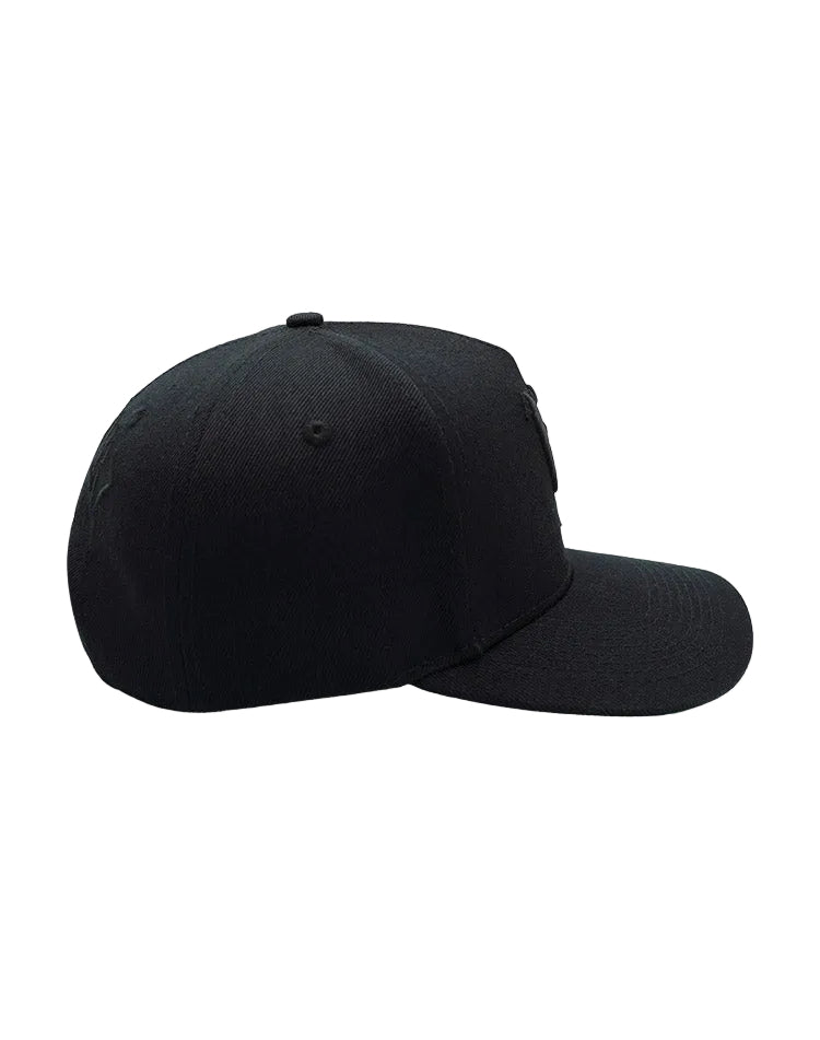 RUMORZ LA OG UPSIDE DOWN RMZ CAP BLACK-BLACK