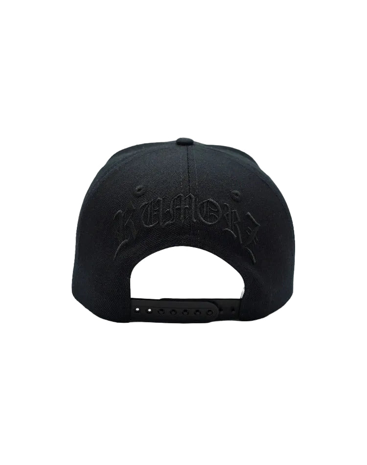 RUMORZ LA OG UPSIDE DOWN RMZ CAP BLACK-BLACK