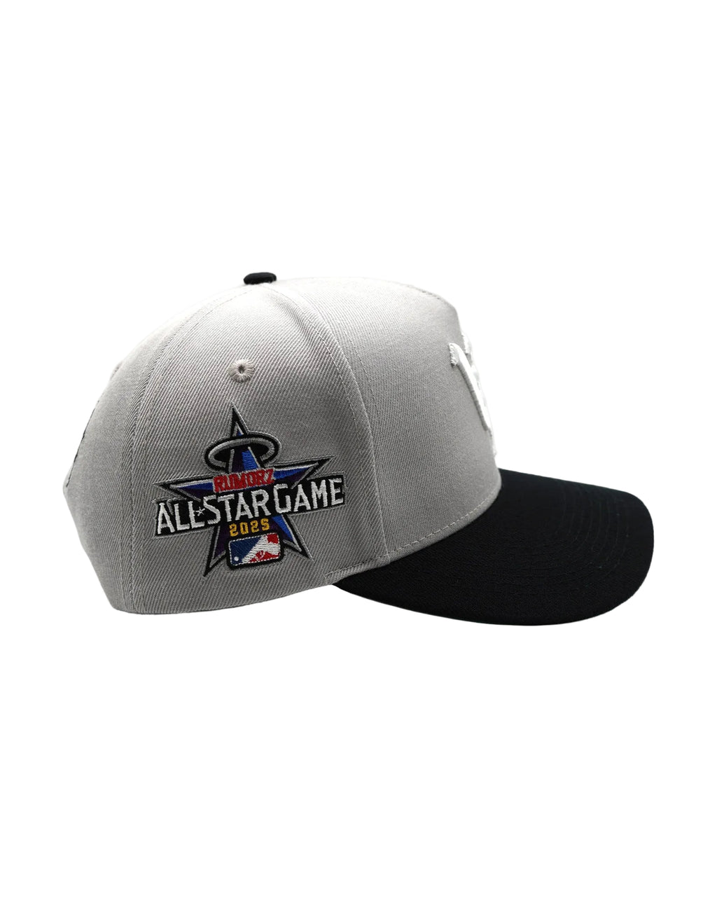 LA OG UPSIDE DOWN RMZ CAP GREY BLACK